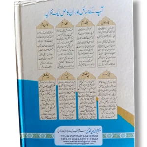 Apke Masayel Aur Unka Hal (Jild 3) Back Cover – Islamic Guidance Overview