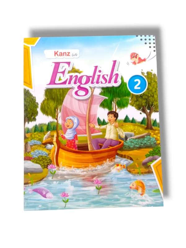 Children practicing reading and writing at Kanz Gold English 2