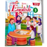 Children practicing reading and writing in Kanz Gold English 3 class