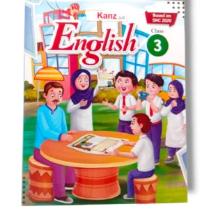 Children practicing reading and writing in Kanz Gold English 3 class