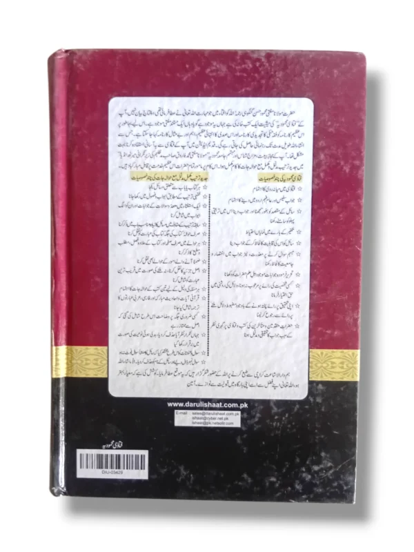 Fatawa Mehmoodiyab Jild 19 Back Cover – Key Islamic Topics Explained