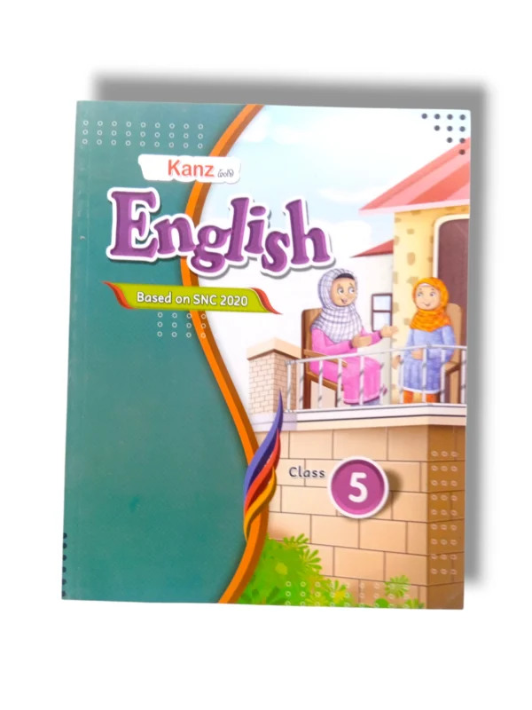 Children practicing advanced English reading and writing at Kanz Gold English 5