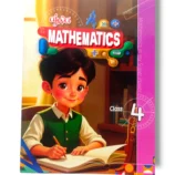 Ajwa Mathematics 4 cover for primary-level math learners