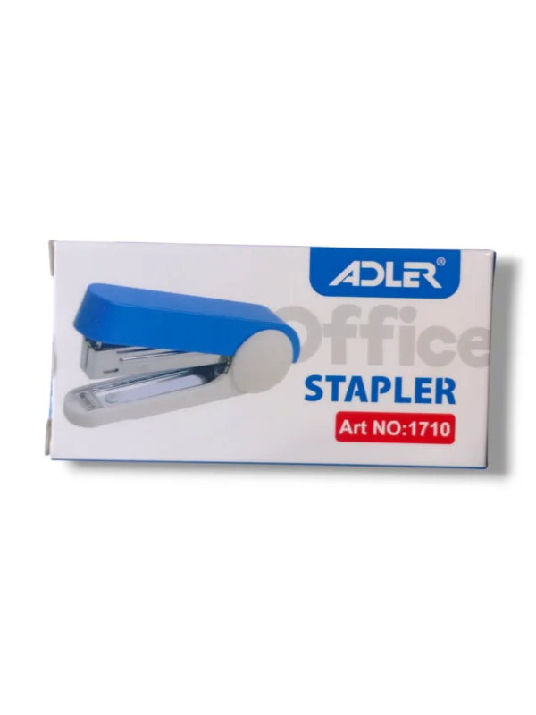 Adler 1710 heavy-duty stapler securely binding documents
