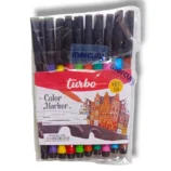 Turbo Color Marker 1305 in vibrant hues for art and design.