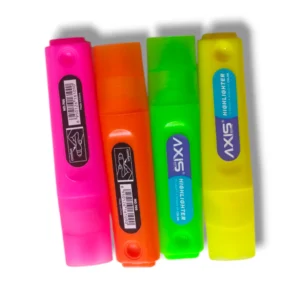 Axis Highlighter HL 6002 highlighting text in a document.