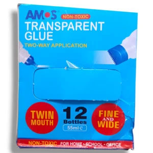 Amos Transparent Glue TG055 for crafts and DIY projects.