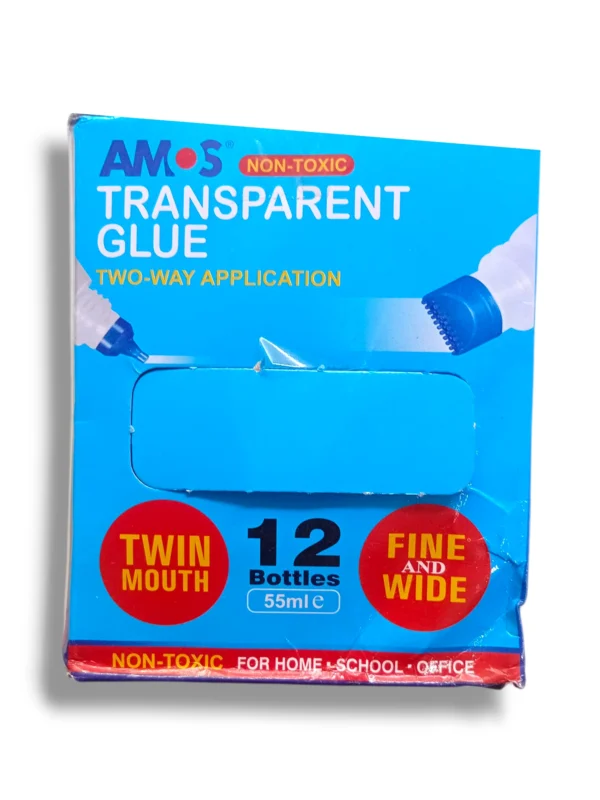 Amos Transparent Glue TG055 for crafts and DIY projects.