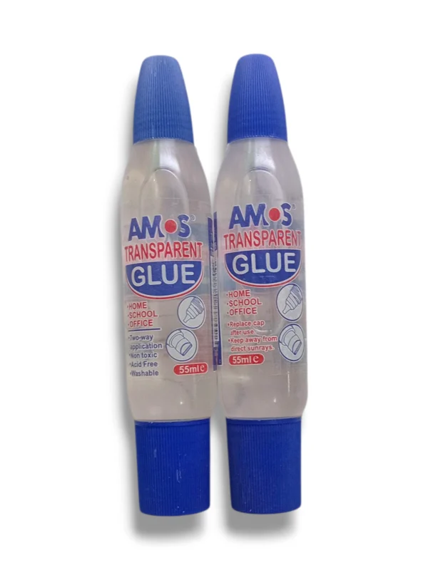 Amos Transparent Glue TG055 for Crafts and Repairs