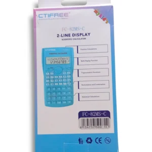 CTIFREE FC-82MS-C Scientific Calculator for Students and Professionals