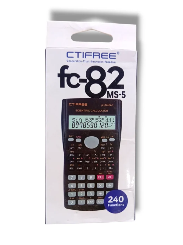 CTIFREE Calculator fc-82 for financial calculations