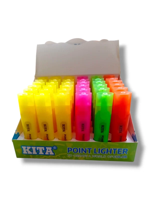 Kita Highlighter KHL-720 in assorted vibrant colors.
