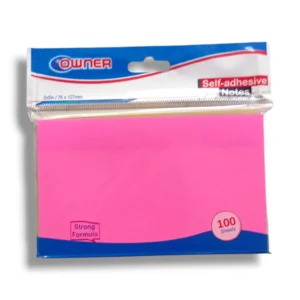 Owner Self Adhesive Notes 3x5 inch