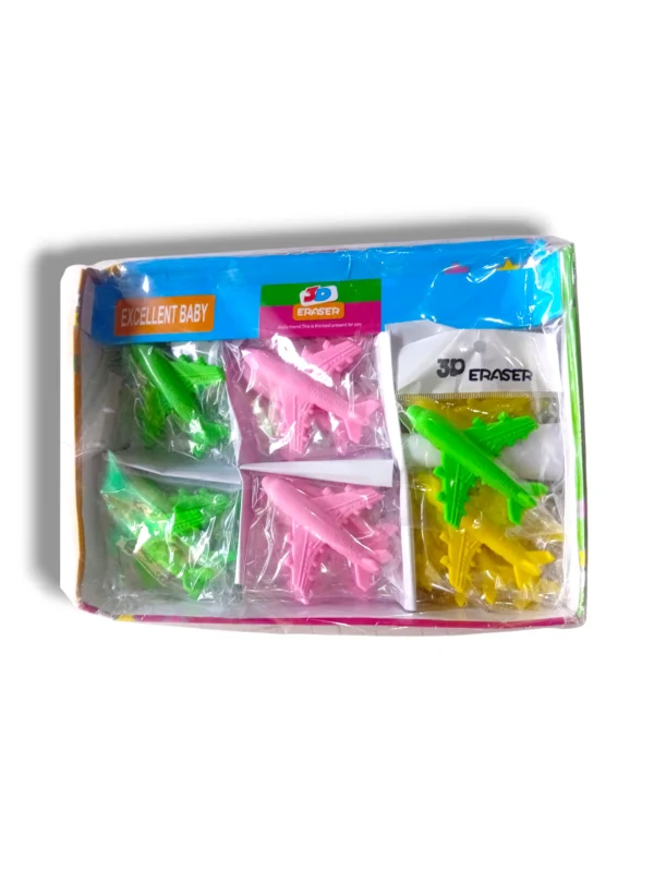 3P Eraser Excellent Baby 5168 soft white eraser for clean