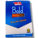 Bahadur Bold Fountain Pen in hand