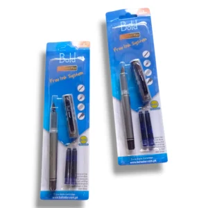 showcasing its elegant design and smooth writing nib.