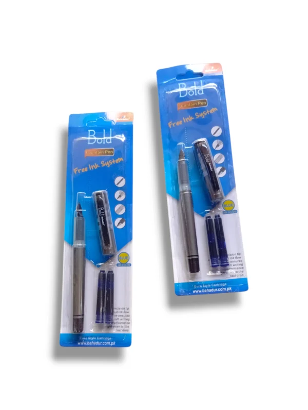 showcasing its elegant design and smooth writing nib.