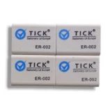 Tick Soft Eraser ER-002 for clean and precise corrections.