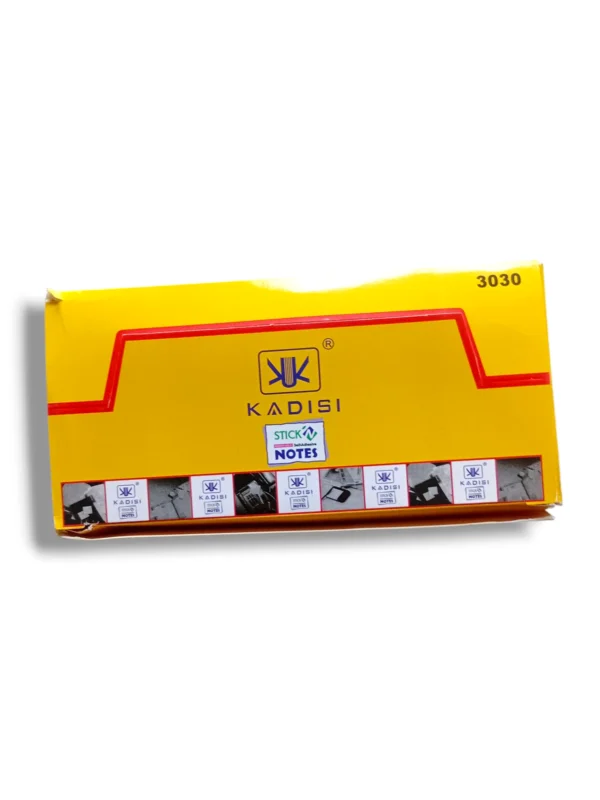 Stick Removable Notes 3030 on a notebook for organization