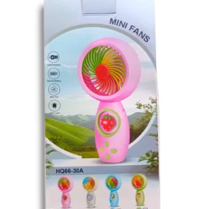 Mini Fan HQ66-30A providing portable cooling and quiet operation.