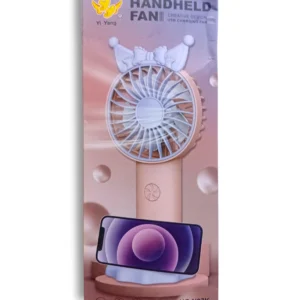 Handheld Fan N97T providing personal cooling relief