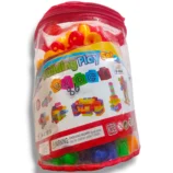 Children playing on the Building Play Set A-A1015 in a backyard