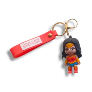 Key chain with keys and accessories