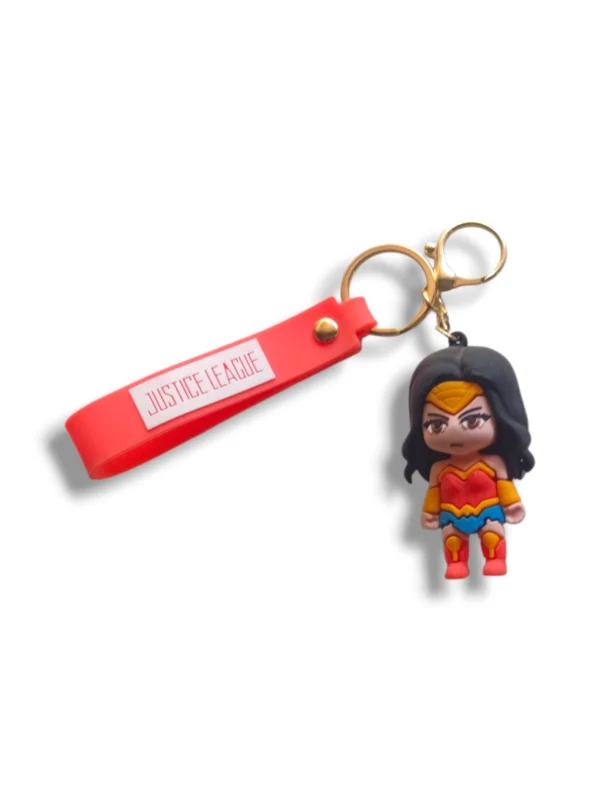 Key chain with keys and accessories