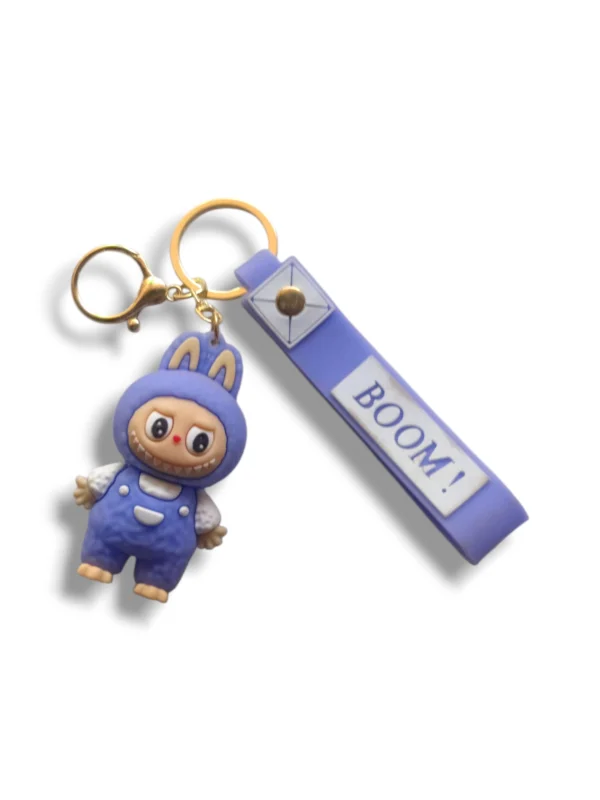 Key chain with keys and accessories