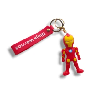 Key chain with keys and accessories