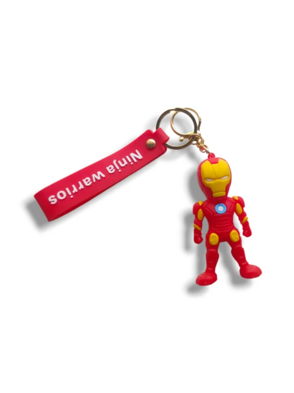 Key chain with keys and accessories