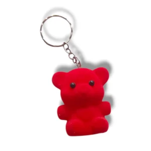 Key chain with keys and accessories