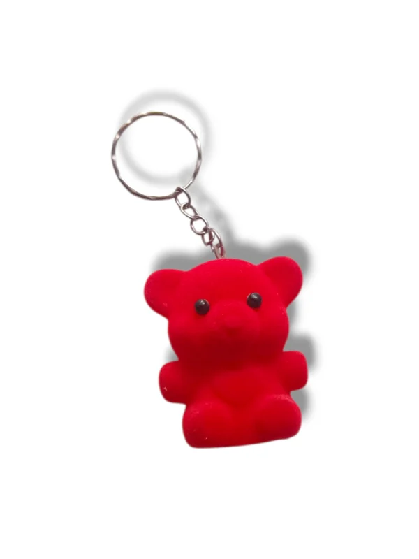 Key chain with keys and accessories