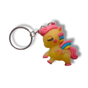 Key chain with keys and accessories