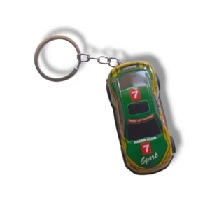 Key chain with keys and accessories