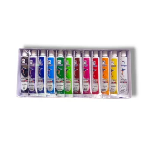 Omega Acrylic Color 512 paint tube on a white background.