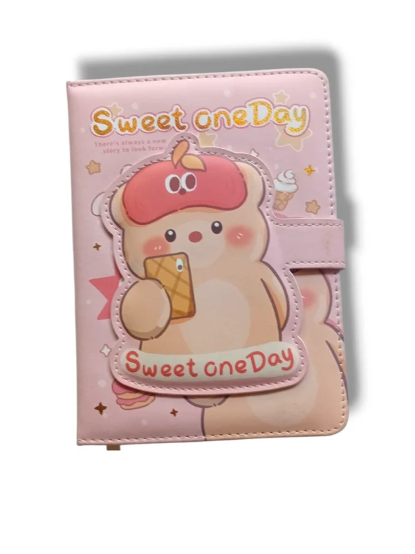 Fancy Dairy 32K1016-11 milk bottle on a rustic wooden table.