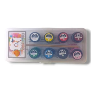 Child painting with vibrant Omega Toddler Poster Colors