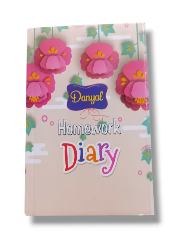 Danyal Home Work Dairy HW-10 Open on a Desk
