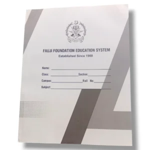 Fauji Foundation Education System Mathematics Notebook