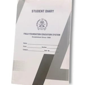 Fauji Foundation Education System student homework diary