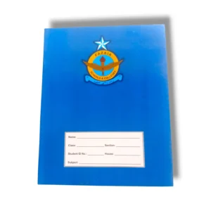 Fazaia Schools & College Single Line Blue Notebook