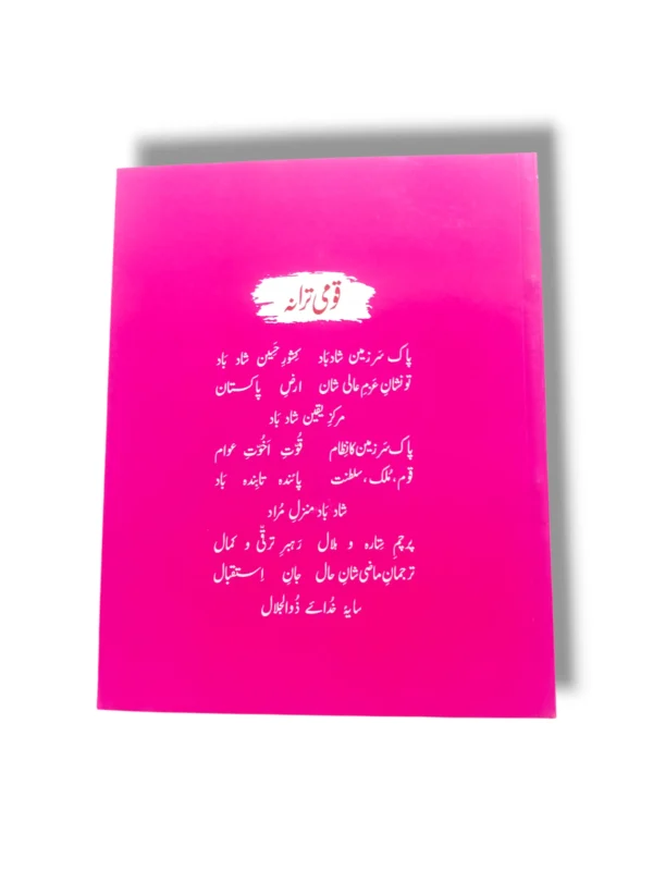 Fazaia Schools & College Pink Mathematics Notebook