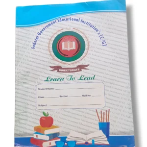 Federal Government Educational Institute Mathematics Notebook