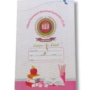 Federal Government Educational Institute Homework Diary