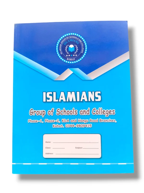 Students solving math problems at Islamians Group of Schools & Colleges