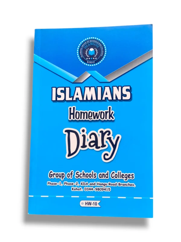 Islamians Group of Schools & Colleges Homework Diary