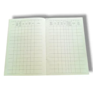 Govt of Khyber Pakhtunkhwa Service Book for employee records.