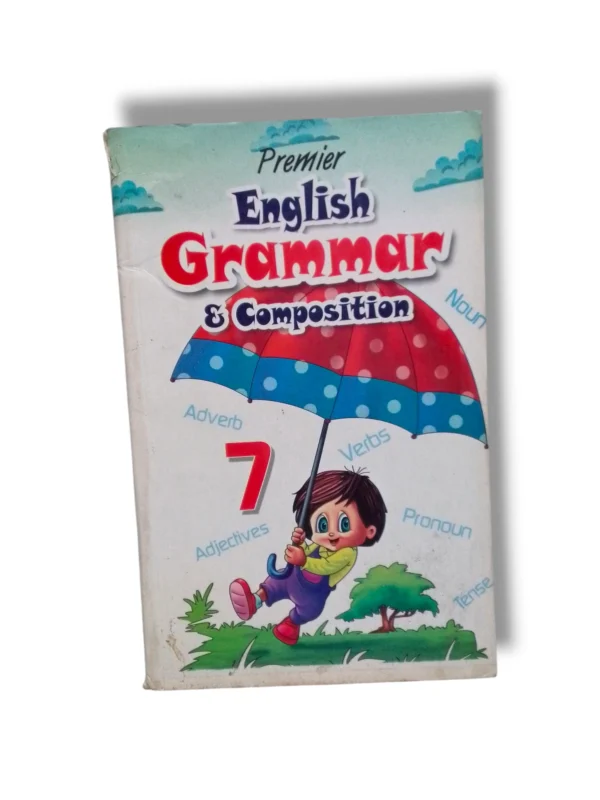 Premier English Grammar & Composition 7 textbook front cover