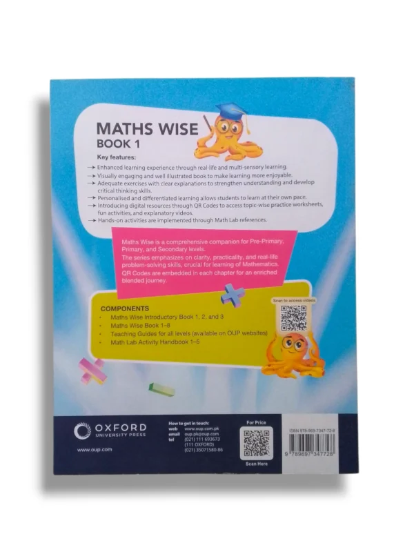 Inside Pages of Oxford Maths Wise 1 Book